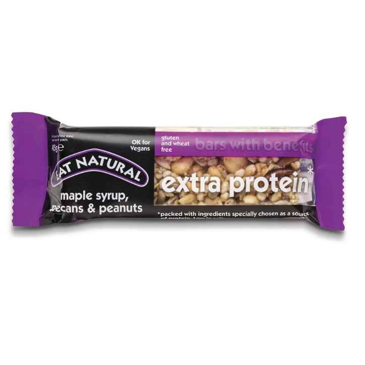 Eat Natural Maple Syrop, Pecans & Peanuts 45g